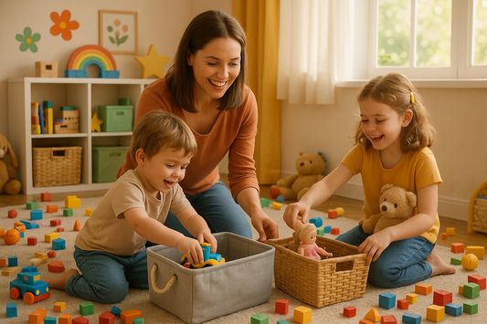 L'importance d'un bon rangement pour garder et augmenter la valeur éducative de chaque jouet