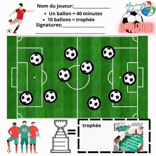 Utiliser un tableau d'émulation avec récompenses - JEUX-FOCUS