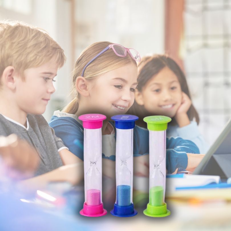 3-sabliers-équipement-académique-de-base-étude-enfant