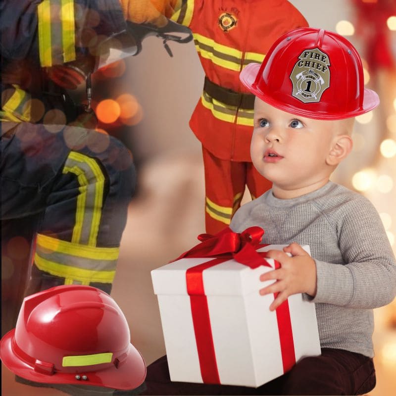 Deguisement pompier enfant cadeau garçon 2ans, 3ans-4ans parfait pour les petits garçons