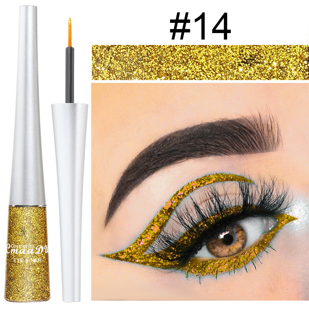 MAQUILLAGE HALLOWEEN: Eyeliner liquide poudre gel brillante💄🎃🤡