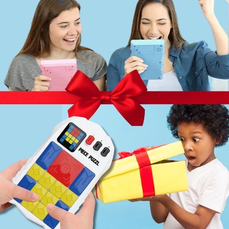 3 personne viennent d'ouvrir leur cadeaux et son hypnotisées devant leur super jeu de logique casse tête HUARONG ROAD