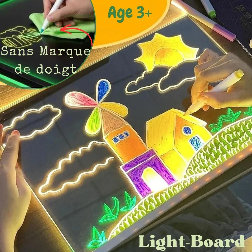 TABLEAU DESSIN LUMINEUX| Light-Board™