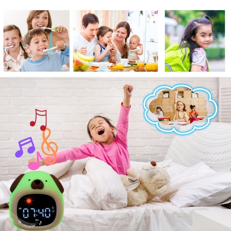 Réveil-Lumineux-Jour-nuit-responsabiliser-enfant-routines-Rentrée-a-l-école