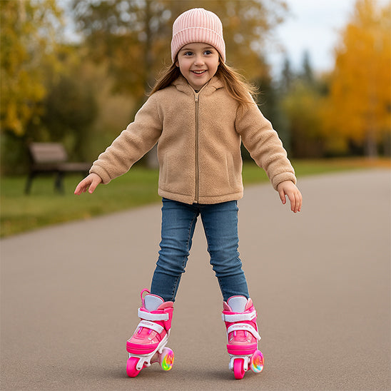 Roller-Enfant-skate-de-rue-3-points-d-appui-sans-chute-