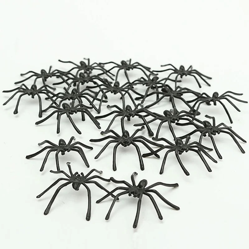 Décoration halloween| Fausses araignées Farce et Attrape ou outil pédagogique🕷️🕸️