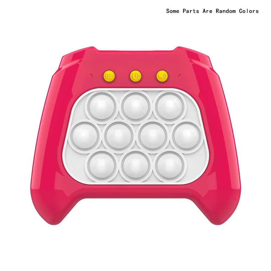 Jeu de bulles Pop Light Fidget|jeu de bulles à poussée rapide, jouets portables à poignée,