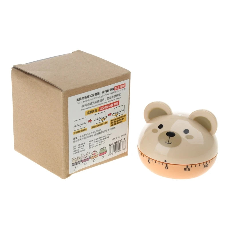 Minuterie machines mécaniques cuisson 60 Minutes, minuterie cuisine, horloge, alarme forte, compteurs, minuterie ABS,
