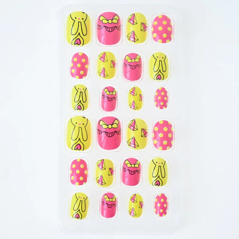 Faux Ongles Pour Manicure d'enfant, accessoire de beauté pour le jeu libre créatif