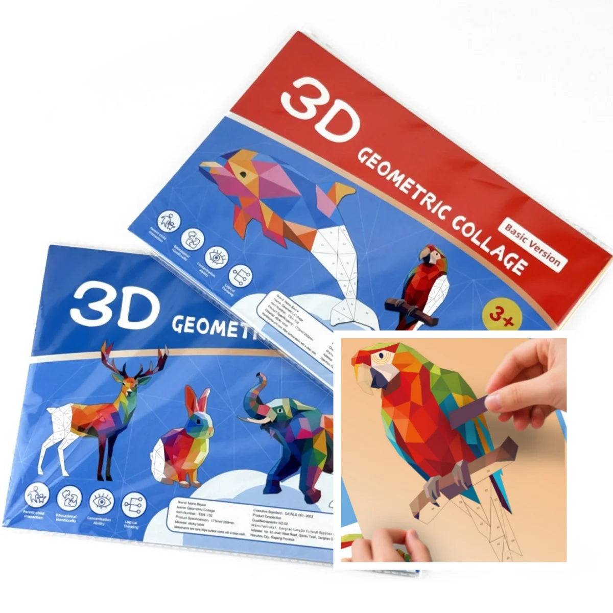 COLORIAGE PAR NUMERO | Activité créative de coloriage avec les STICKERS 3D