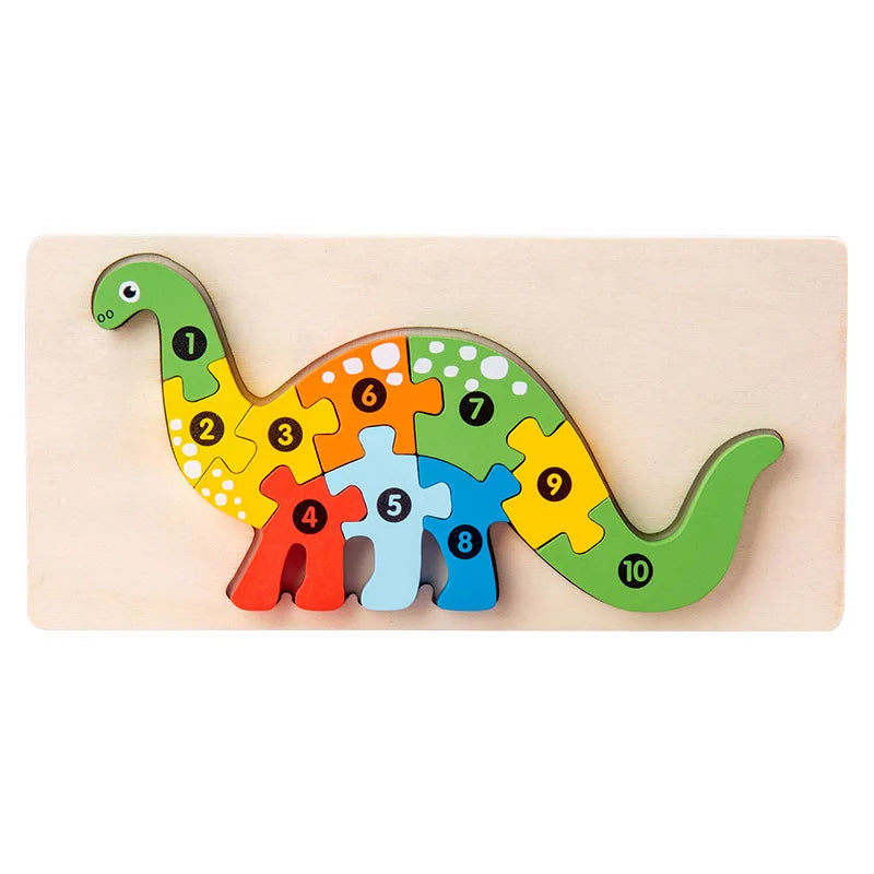 Puzzle 4 ans ''1-2-3-GO!'' Collection éducation précoce🧩
