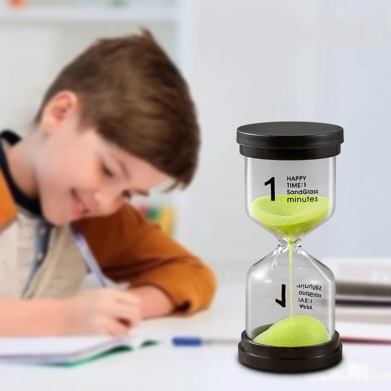 Sablier-enfant-pour-strucutrer-son-temps-de-travail-à-la-maison