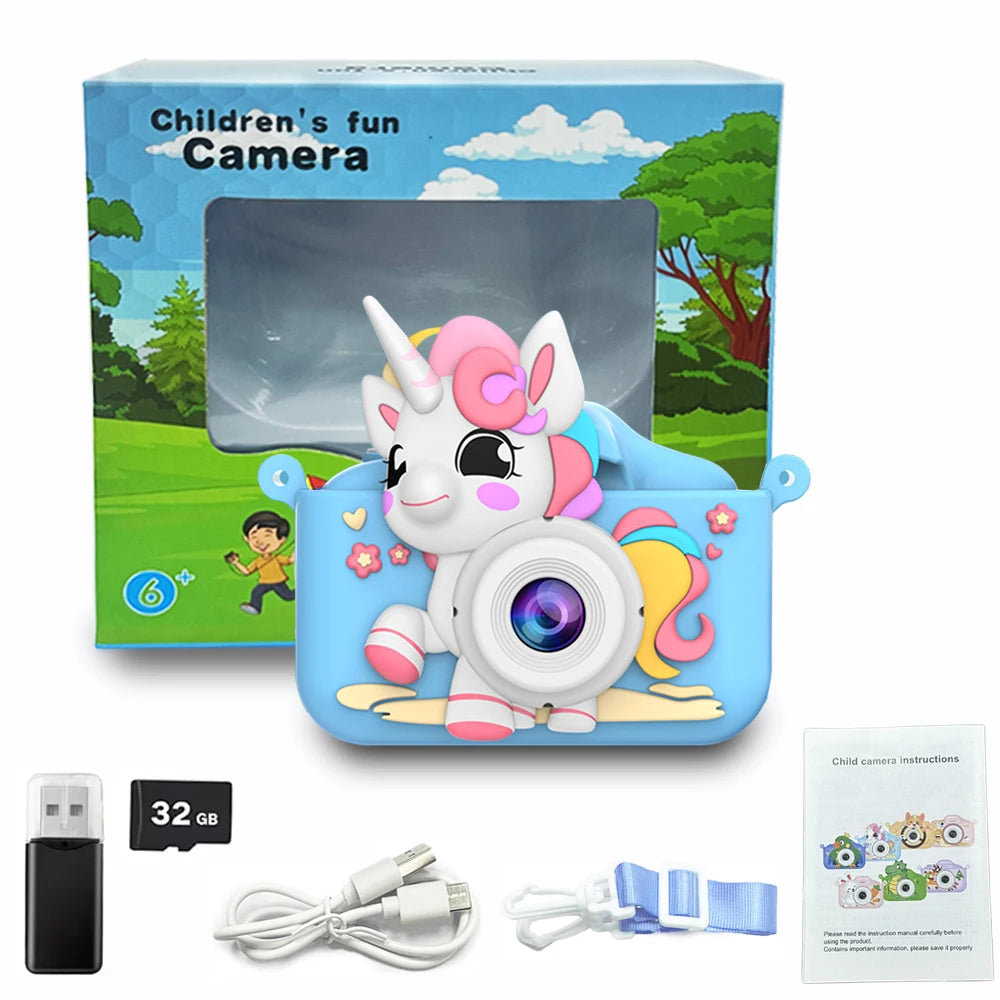 APPAREIL PHOTO POUR ENFANT| Mini Caméra Licorne Numérique