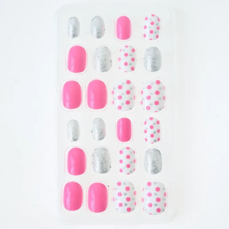 Faux Ongles Pour Manicure d'enfant, accessoire de beauté pour le jeu libre créatif