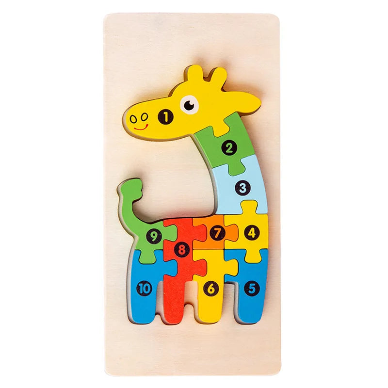 Puzzle 4 ans ''1-2-3-GO!'' Collection éducation précoce🧩