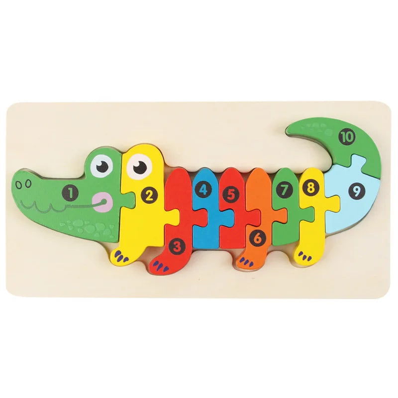 Puzzle 4 ans ''1-2-3-GO!'' Collection éducation précoce🧩