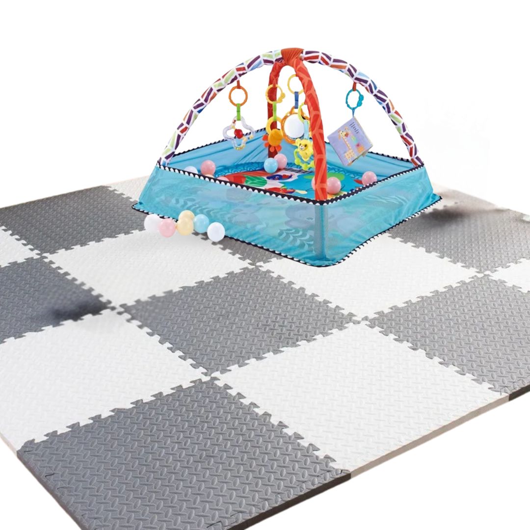 tapis d'éveil pour bébé et tapis éducatif pour la salle de jeux des enfants-JEUX-FOCUS