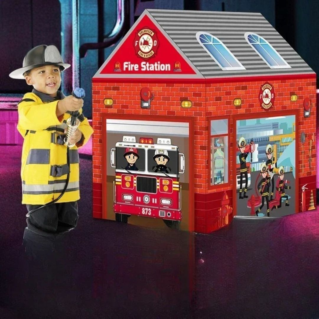 Tente-enfant-caserne-de-pompier-cabane-d-incendie-