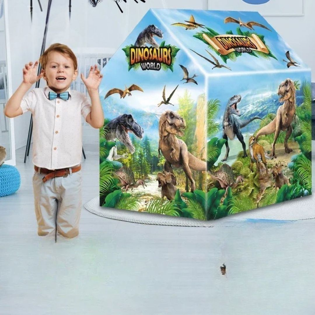Tente-enfant-dinosaures-dinosaure-paléontologue