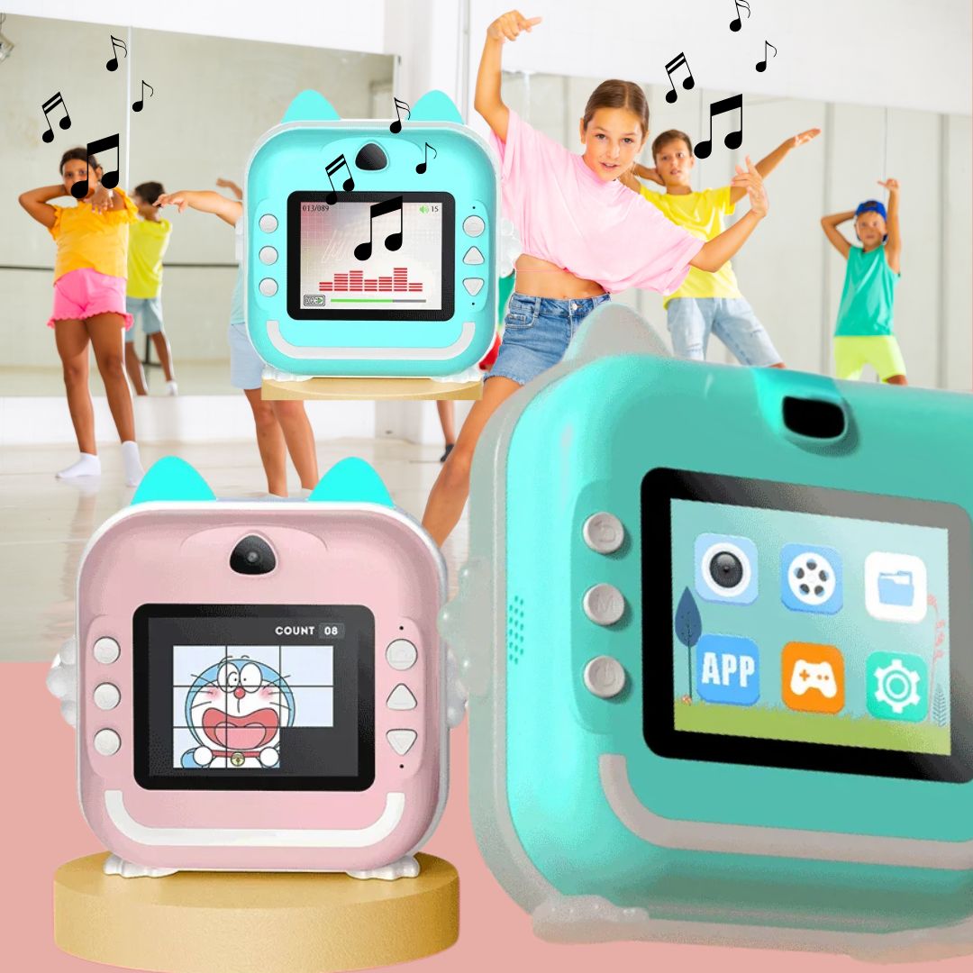 appareil-photo-caméra-print-application-jeu-musique