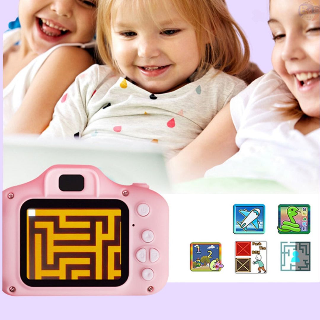 appareil photo enfant avec des petits jeux pour les temps libres