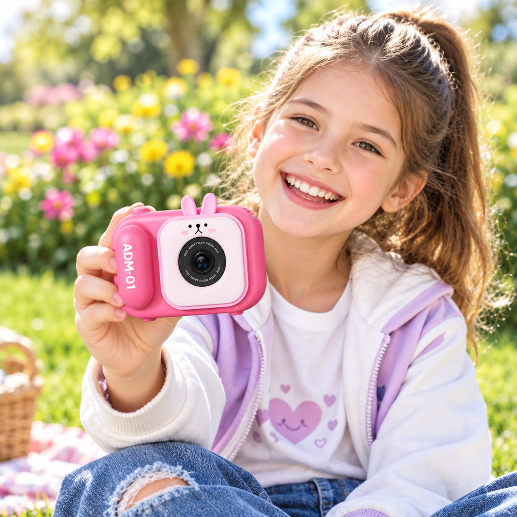 appareil photo numérique enfant photo prise par un enfant