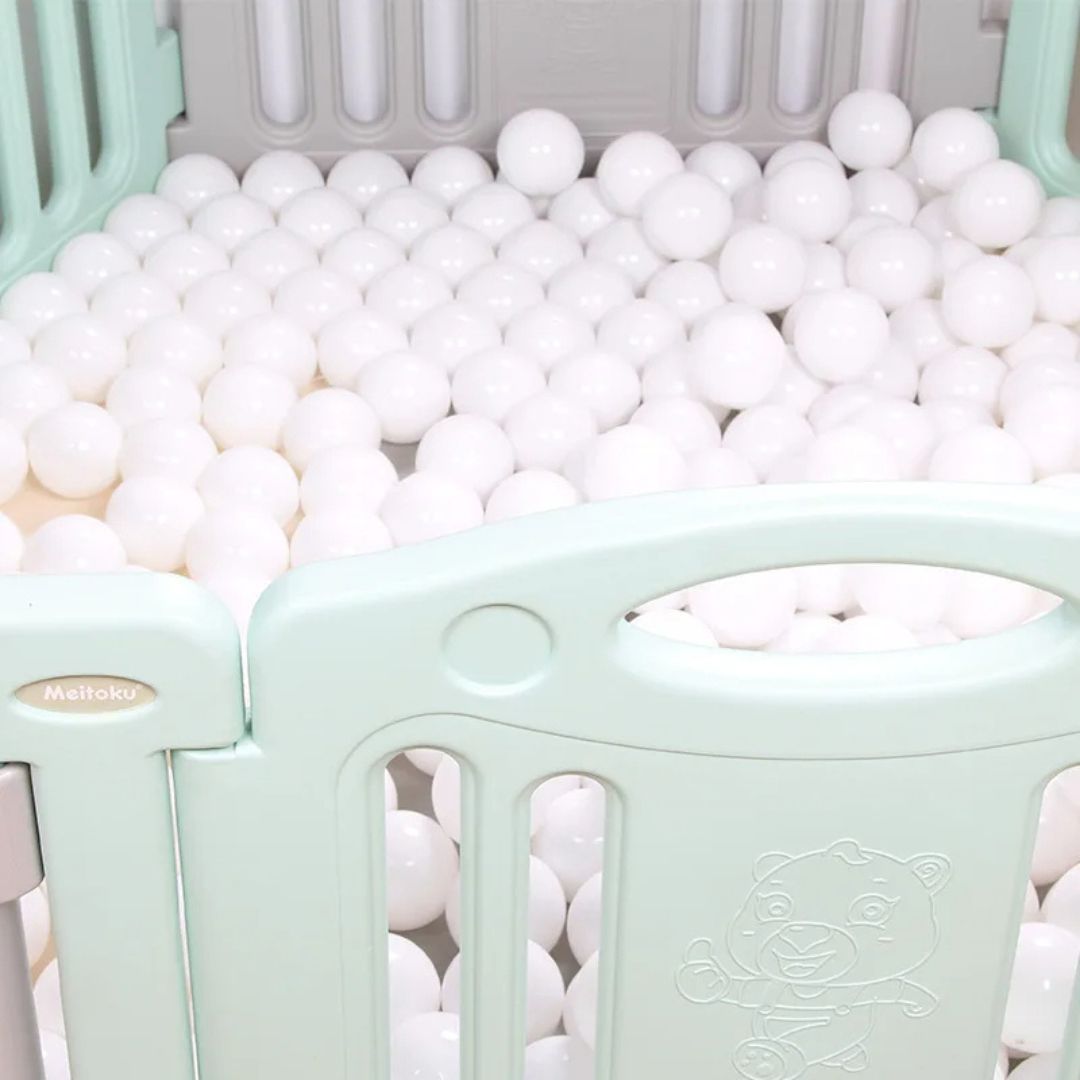BALLES POUR PISCINE | 🟠🟢🟣Piscine à balle et tapis d'éveil bébé🔴🟡🔵 - JEUX - FOCUS