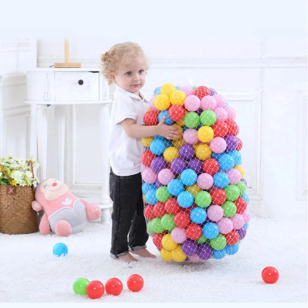 BALLES POUR PISCINE | 🟠🟢🟣Piscine à balle et tapis d'éveil bébé🔴🟡🔵 - JEUX - FOCUS