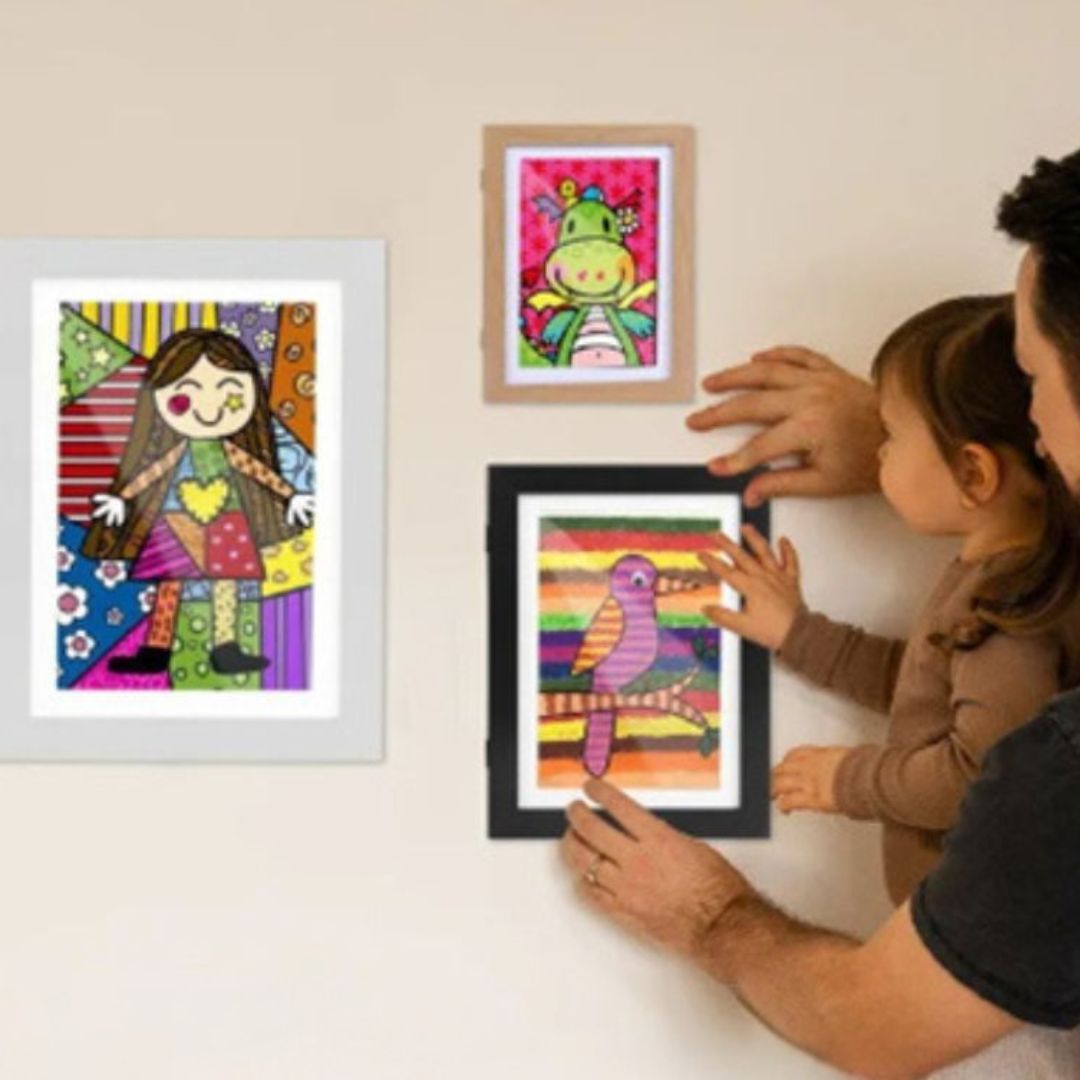 cadre-dessin-enfant-en-bois-qualité
