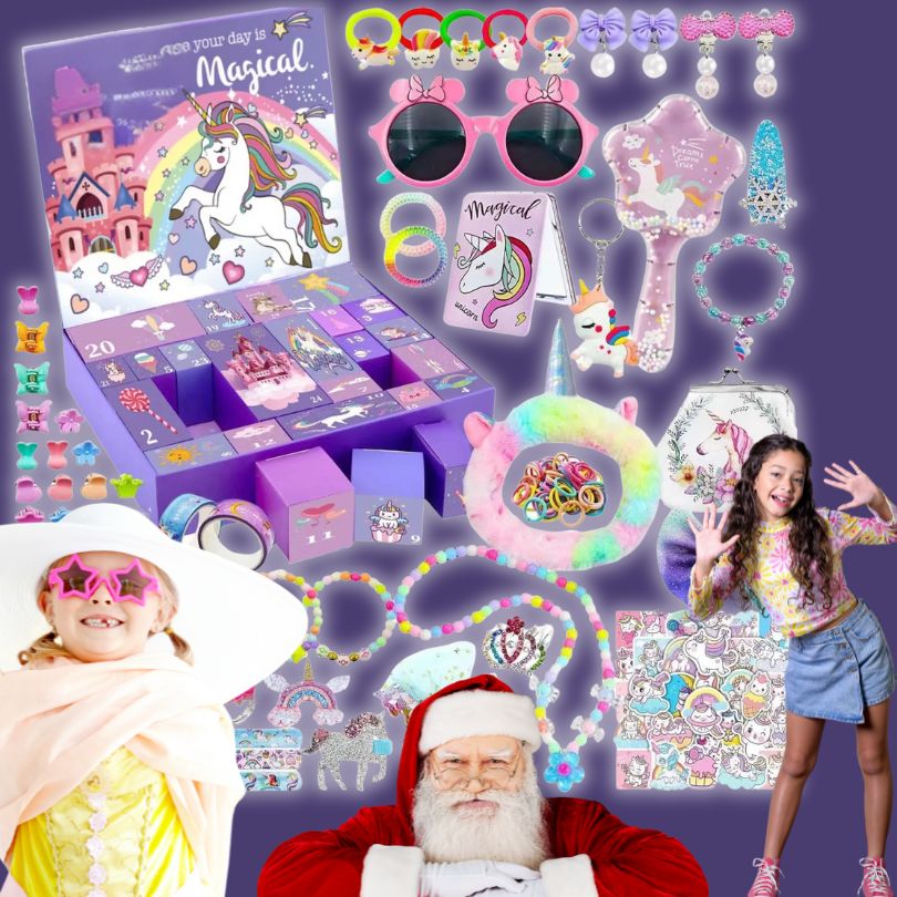 le girly est le meilleur calendrier de l'avent enfant de fille