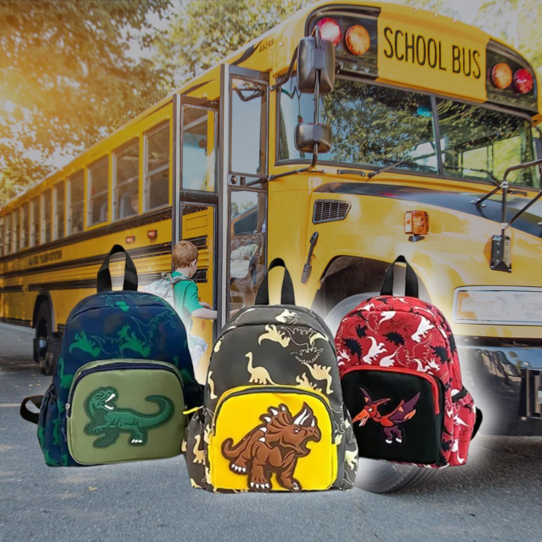 cartable-maternelle-3-modèles-dinosaure-pochettes