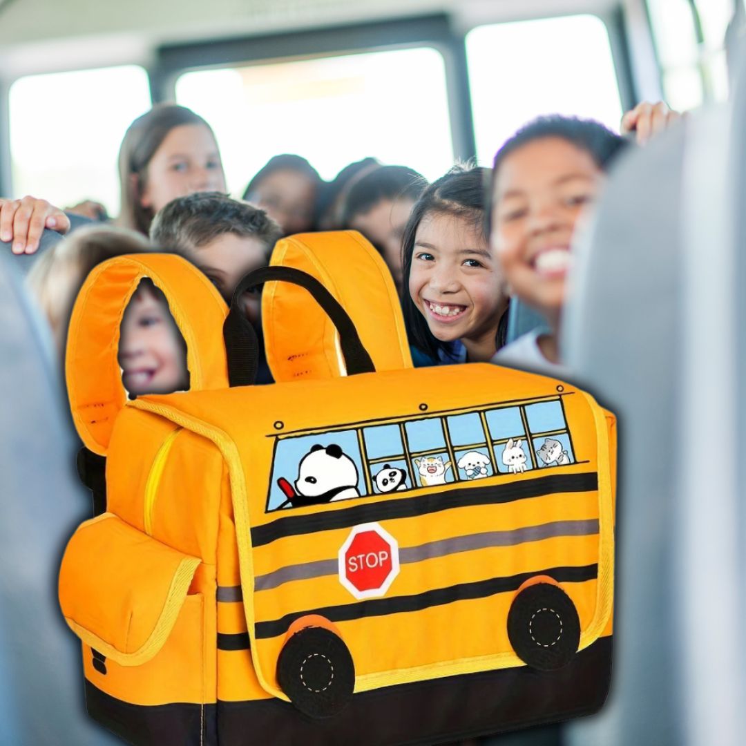 cartable-maternelle-autobus-fenêtres-avec-passagers-drôles-ludiques-occupationnels