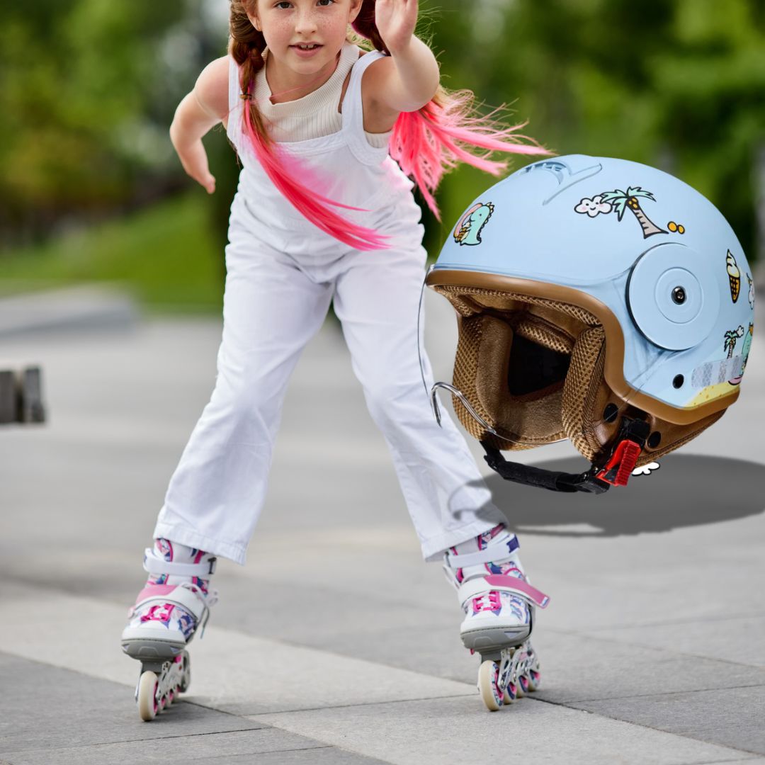 CASQUE VELO ENFANT BYB| Protection complète pour tous les sports🚲 - JEUX - FOCUS