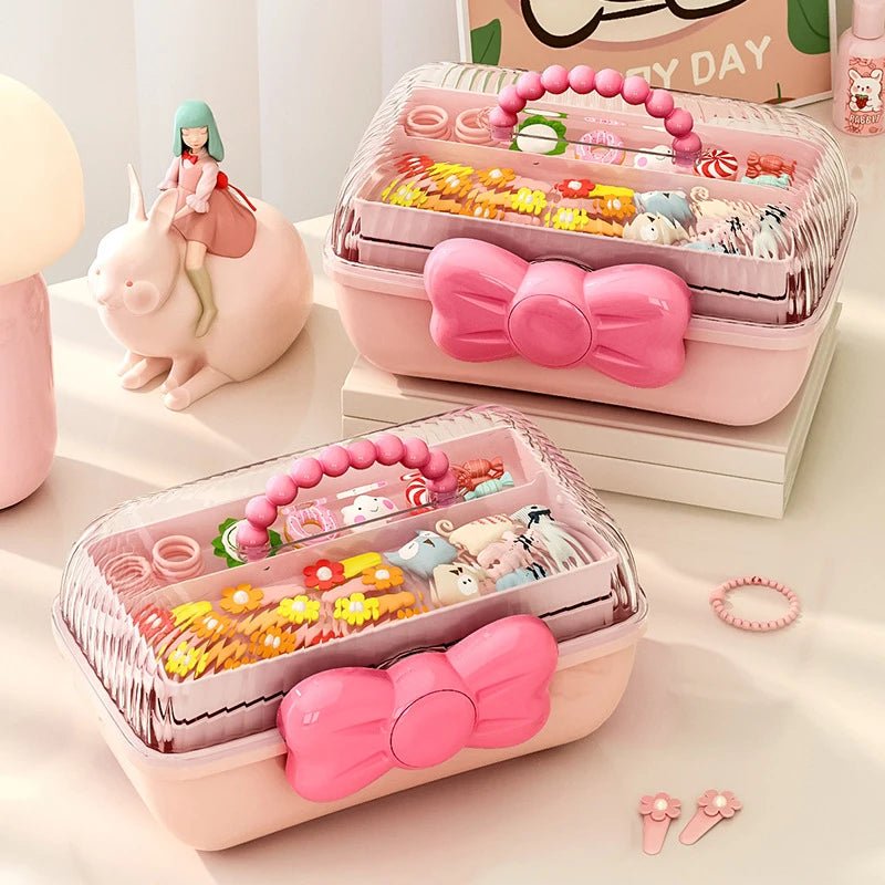Coffre de Rangement "Girly" pour petits Accessoires📎🧰 - JEUX - FOCUS