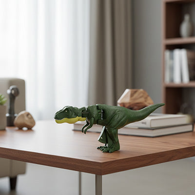 pigurine du dinosaure jouet qui décore le bureau