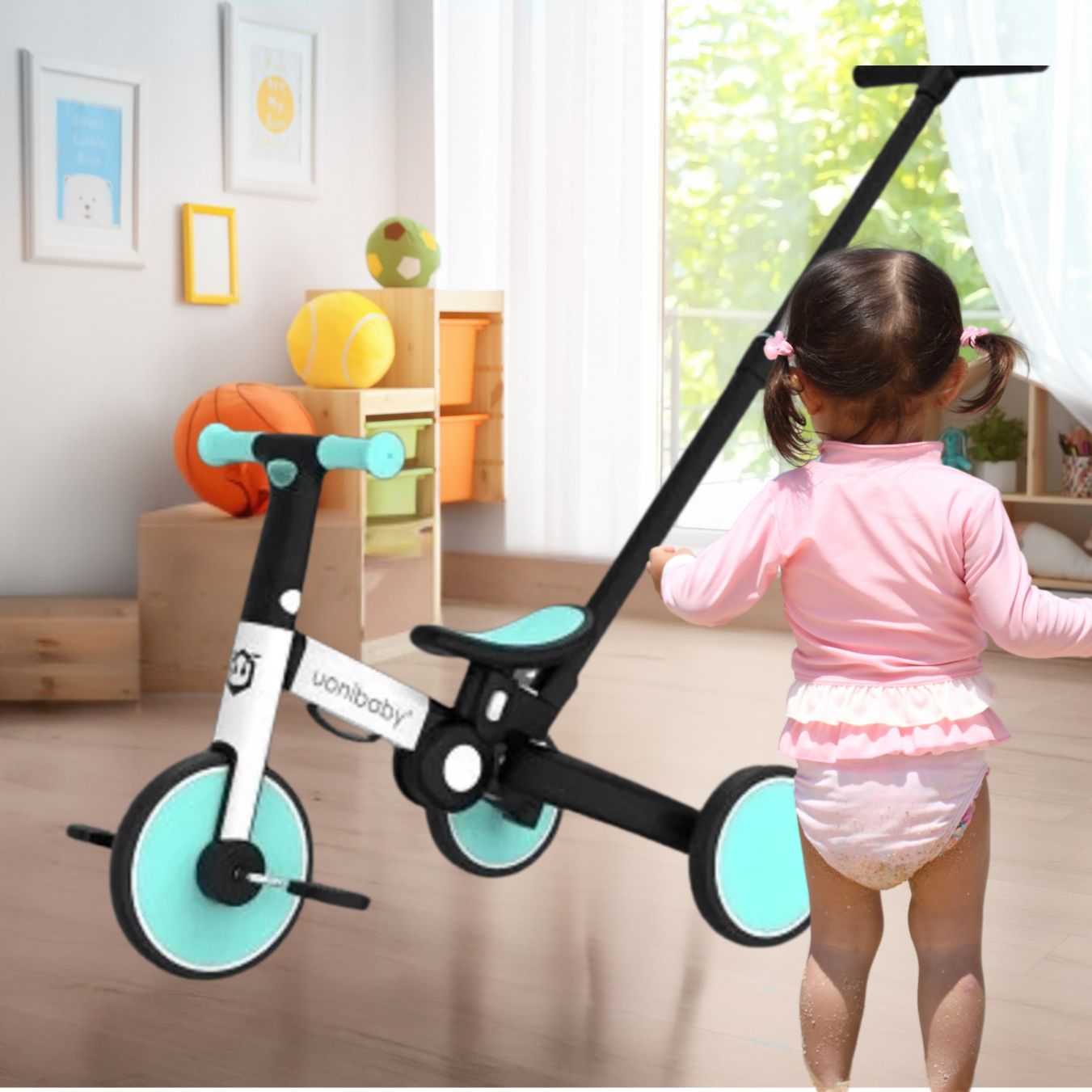DRAISIENNE ÉVOLUTIVE 5 en 1 pour Bébé, 1 - 6ANS🚲🛴 - JEUX - FOCUS