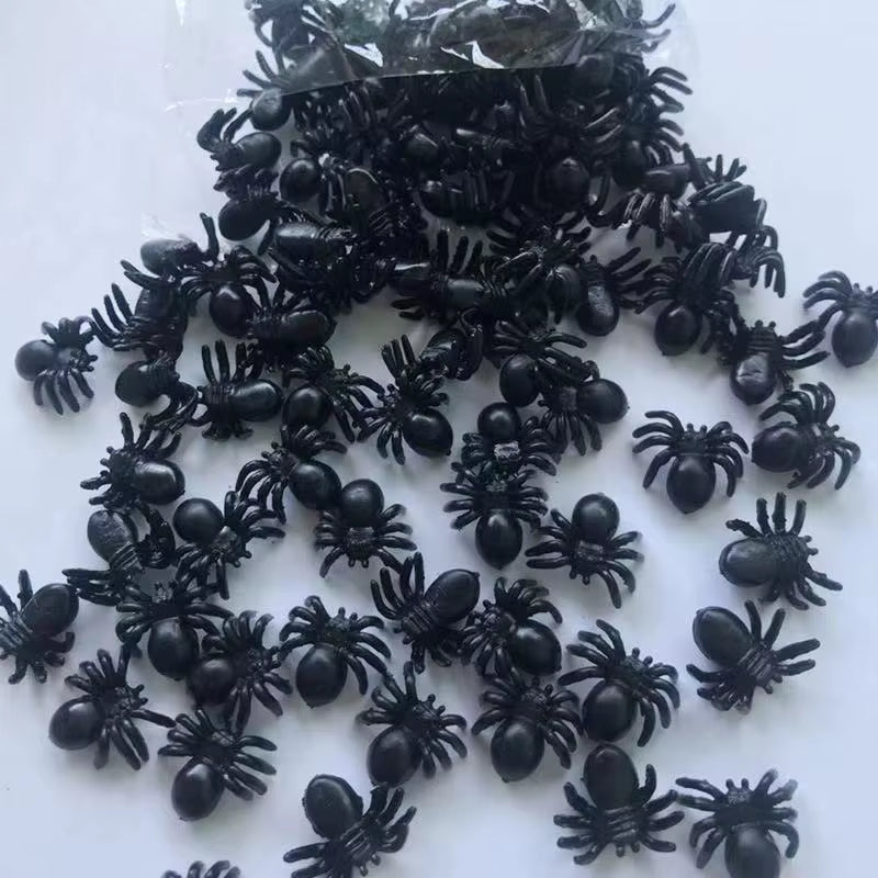 Décoration halloween| Fausses araignées Farce et Attrape ou outil pédagogique🕷️🕸️