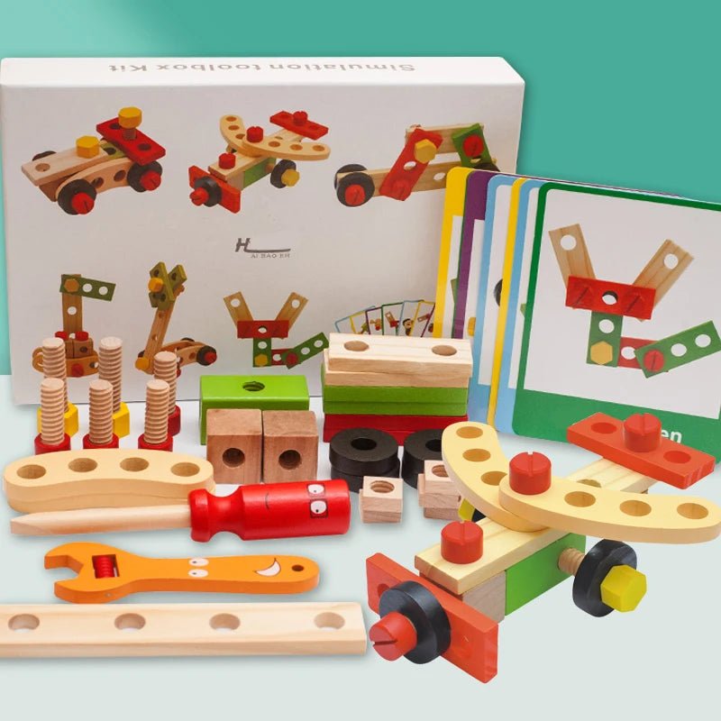 Jeu de Construction Bois | Pièces et Plans🔧🪛 - JEUX - FOCUS