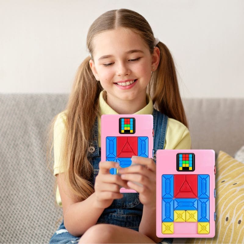 jeu de logique casse tete version rose celui que les filles adorent