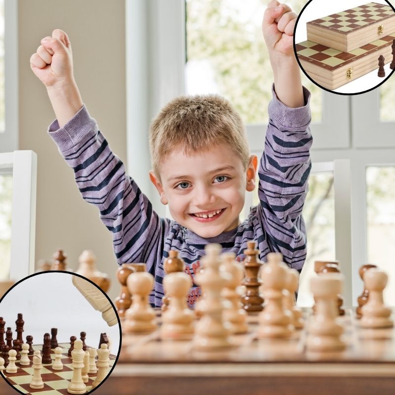 jeu-echecs-en-bois-pliable-CADEAU-ENFANT-3-4-5-6-7-8-9-10-11-12-ANS-ET-PLUS
