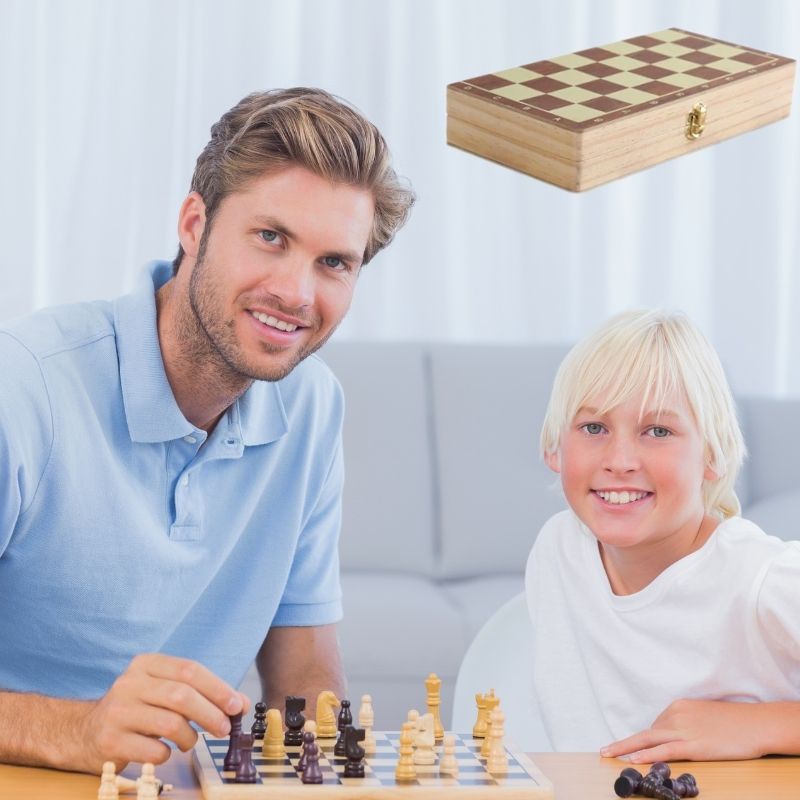 jeu-echecs-en-bois-pliable-non-aimante-glisse-bien-bois-qualité-premium