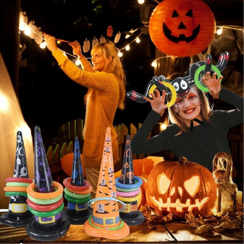 jeux d'Halloween pour fête familiale avec tout-petit-3+ans et même des adultes règles de jeu flexibles