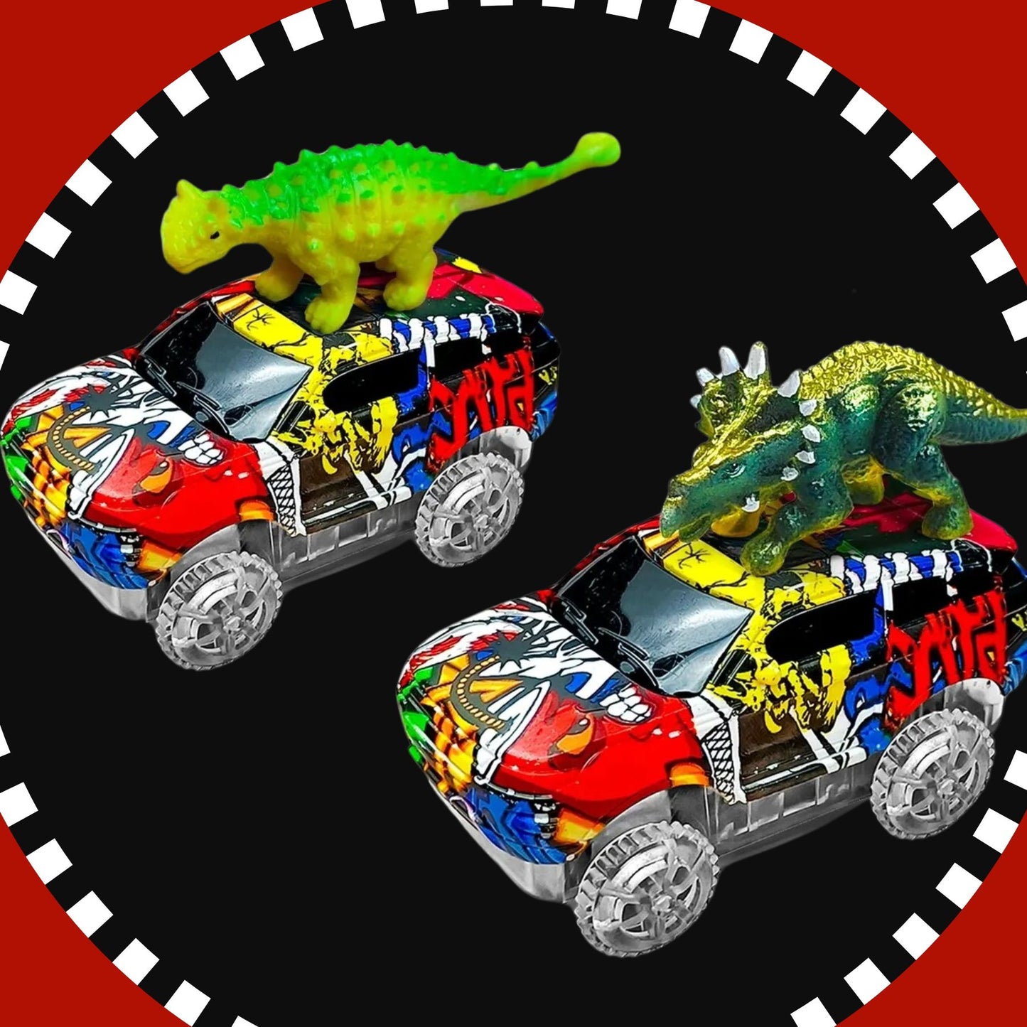 jeux-de-dinosaure-voiture-dinosaure-sur-toit