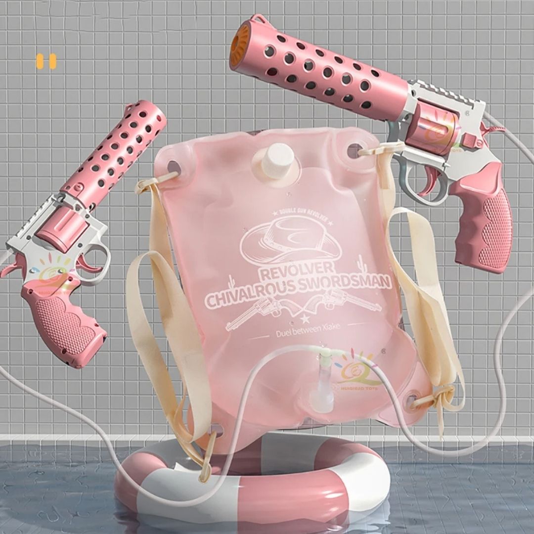JEUX D'EAU| Pistolet à Eau électrique /COW GIRL et COWBOY🤠💦 - JEUX - FOCUS