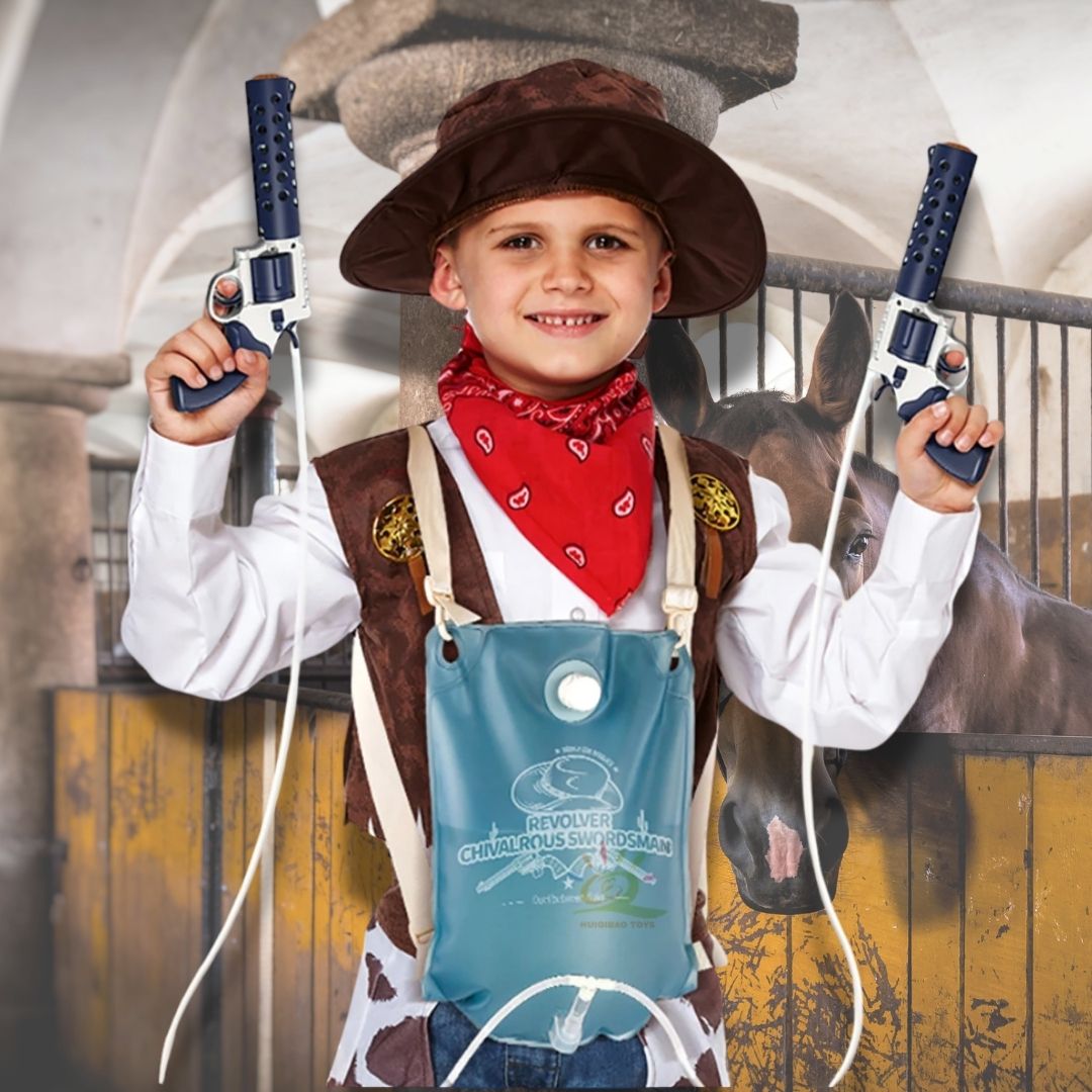 JEUX D'EAU| Pistolet à Eau électrique /COW GIRL et COWBOY🤠💦 - JEUX - FOCUS