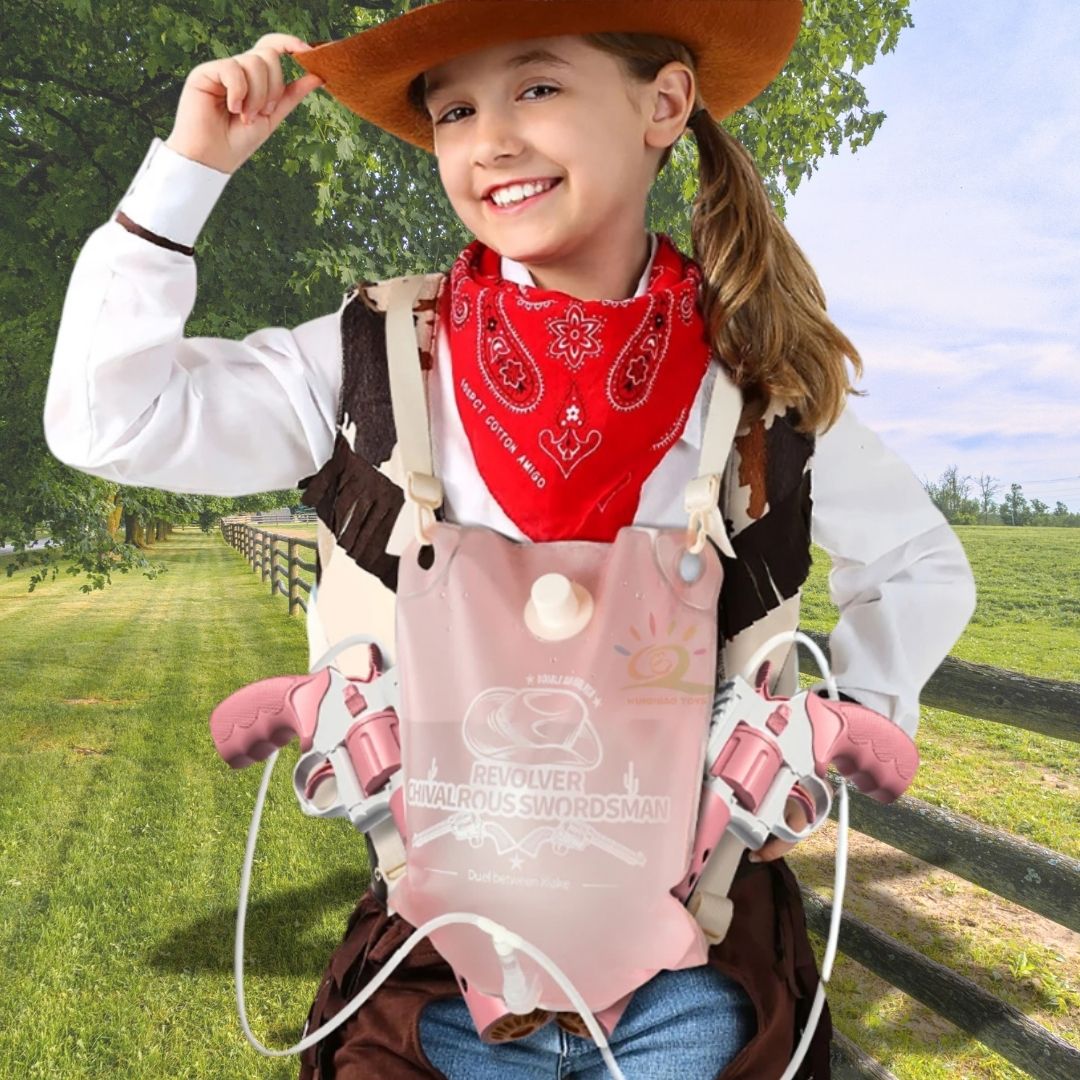JEUX D'EAU| Pistolet à Eau électrique /COW GIRL et COWBOY🤠💦 - JEUX - FOCUS