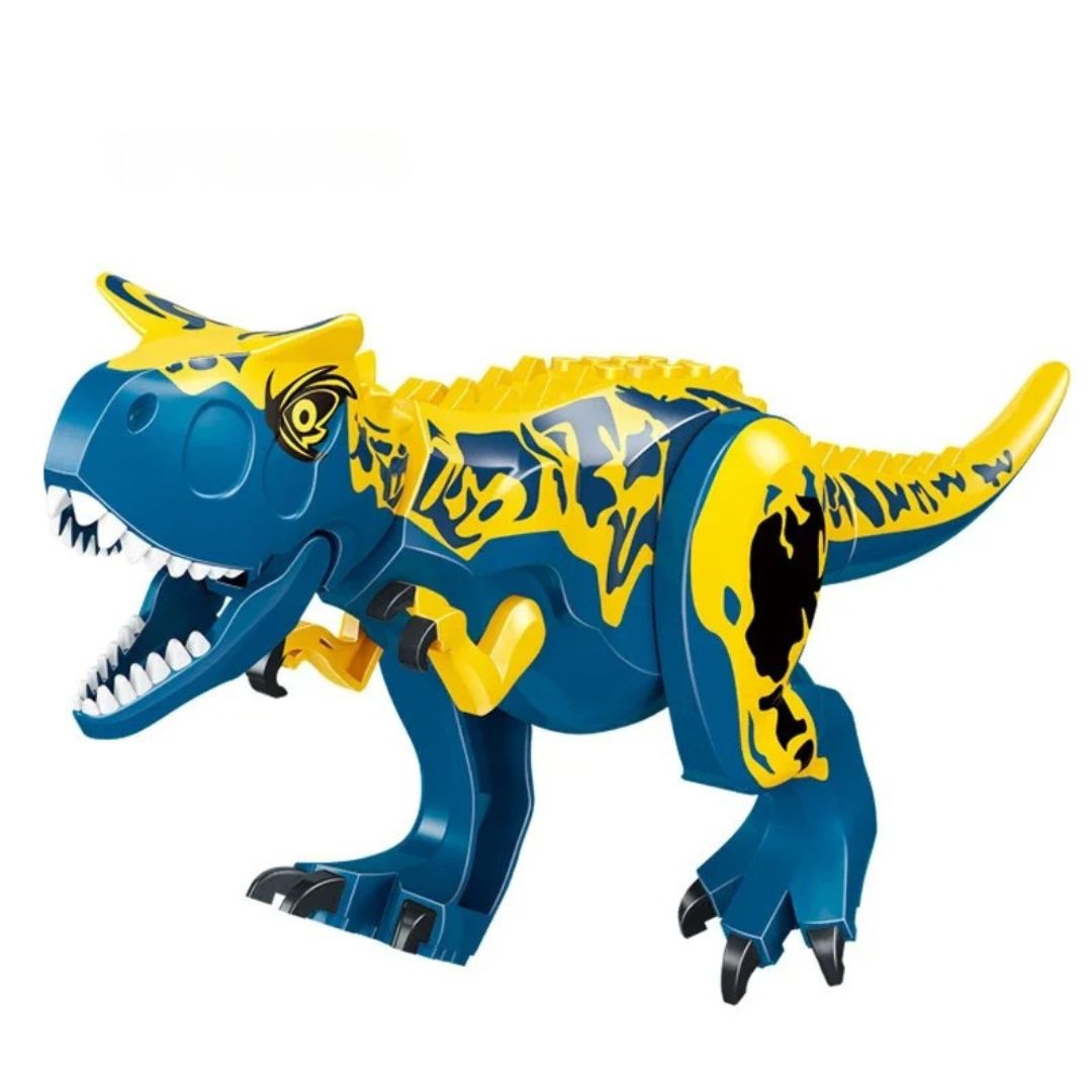 jouets-DINOSAURES-féroce-bleu