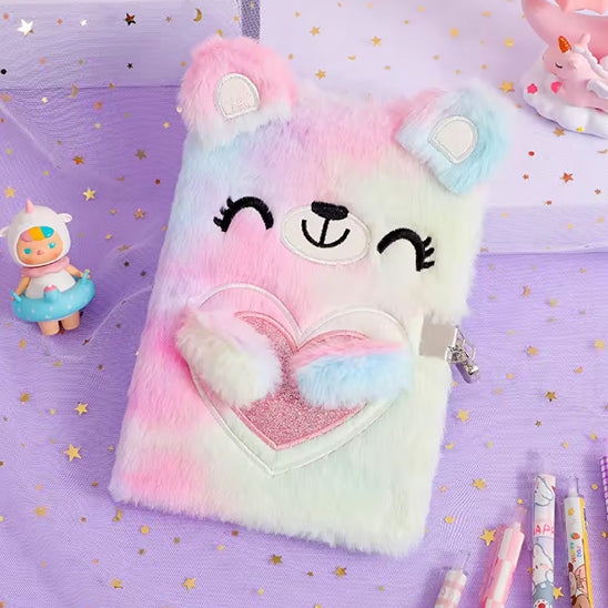 Journal intime fille | Mon Petit Carnet de Note PELUCHE POILU 📖