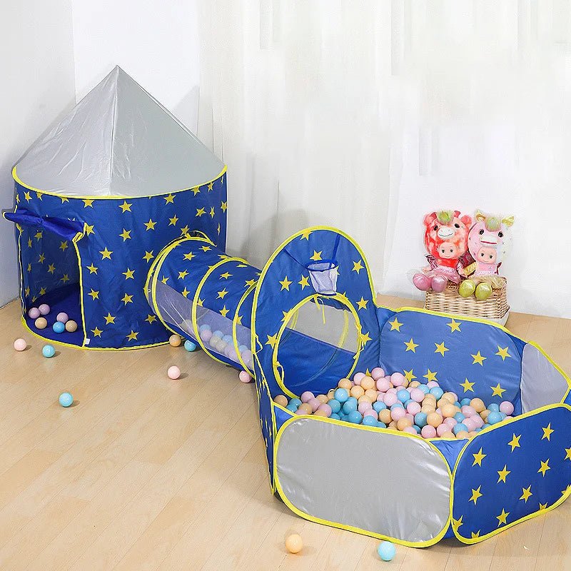 L'aire de jeux intérieur| Tente Pop - up ,Portable, 3 en 1🤹🏕️ - JEUX - FOCUS