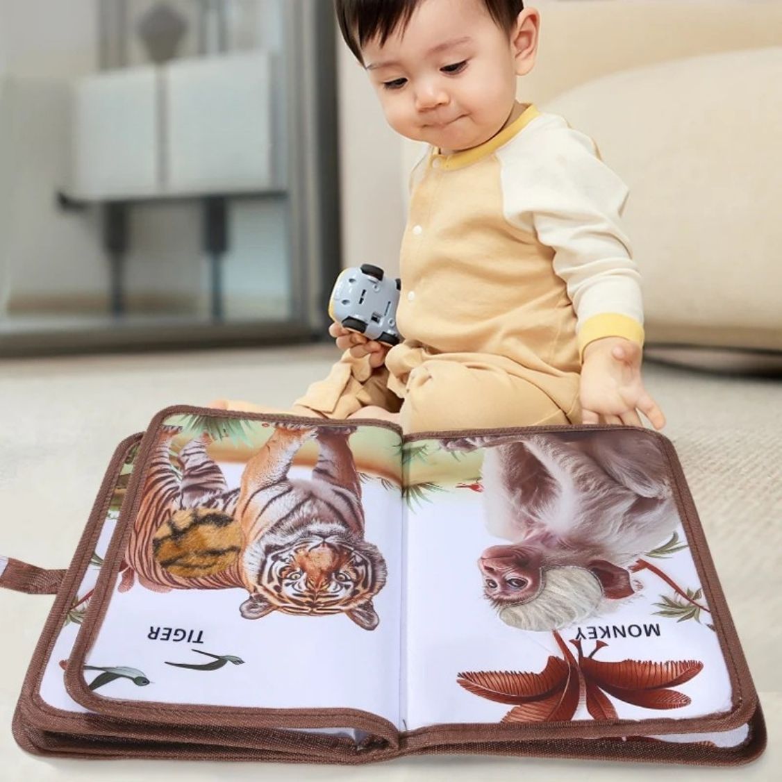 Livre enfant 2 ans: LIVRES TACTILES découvertes des animaux - JEUX - FOCUS